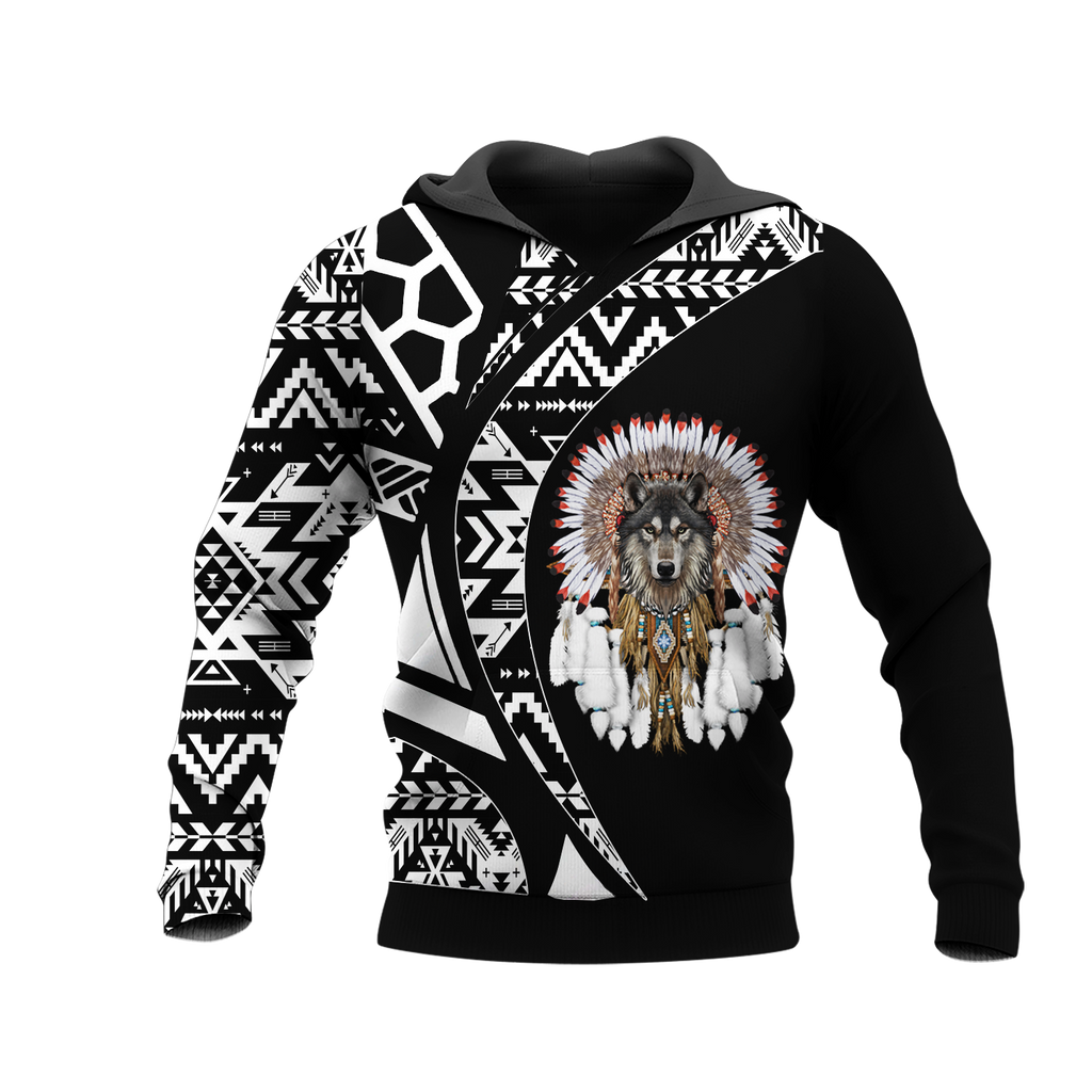 Powwow StoreHD0012441  Pattern Native Pride 3D Hoodie