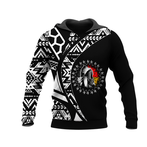 Powwow StoreHD0012442  Pattern Native Pride 3D Hoodie