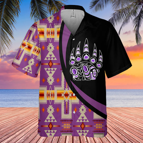GB-HW000776 Tribe Design Native American Hawaiian Shirt 3D