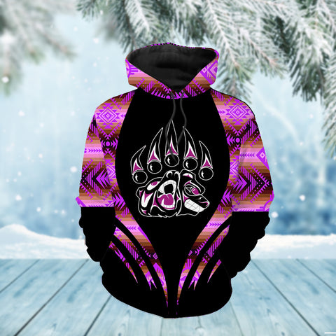 Powwow StoreHD0011776 Pattern Native Pride 3D Hoodie