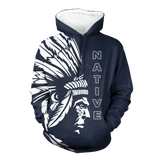 Powwow StoreHD0012267 Pattern Native Pride 3D Hoodie