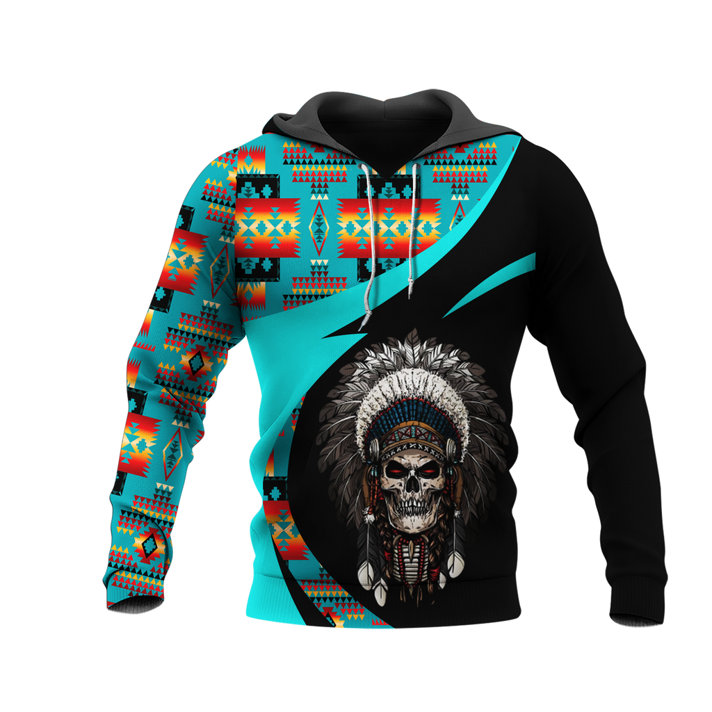 Powwow StoreHD0011330  Pattern Native Pride 3D Hoodie