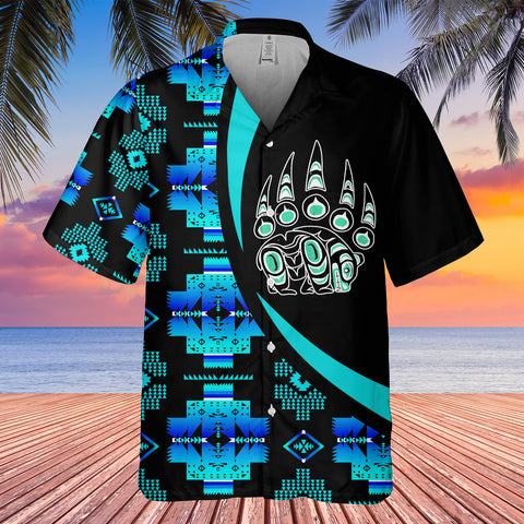 GB-HW000796 Tribe Design Native American Hawaiian Shirt 3D