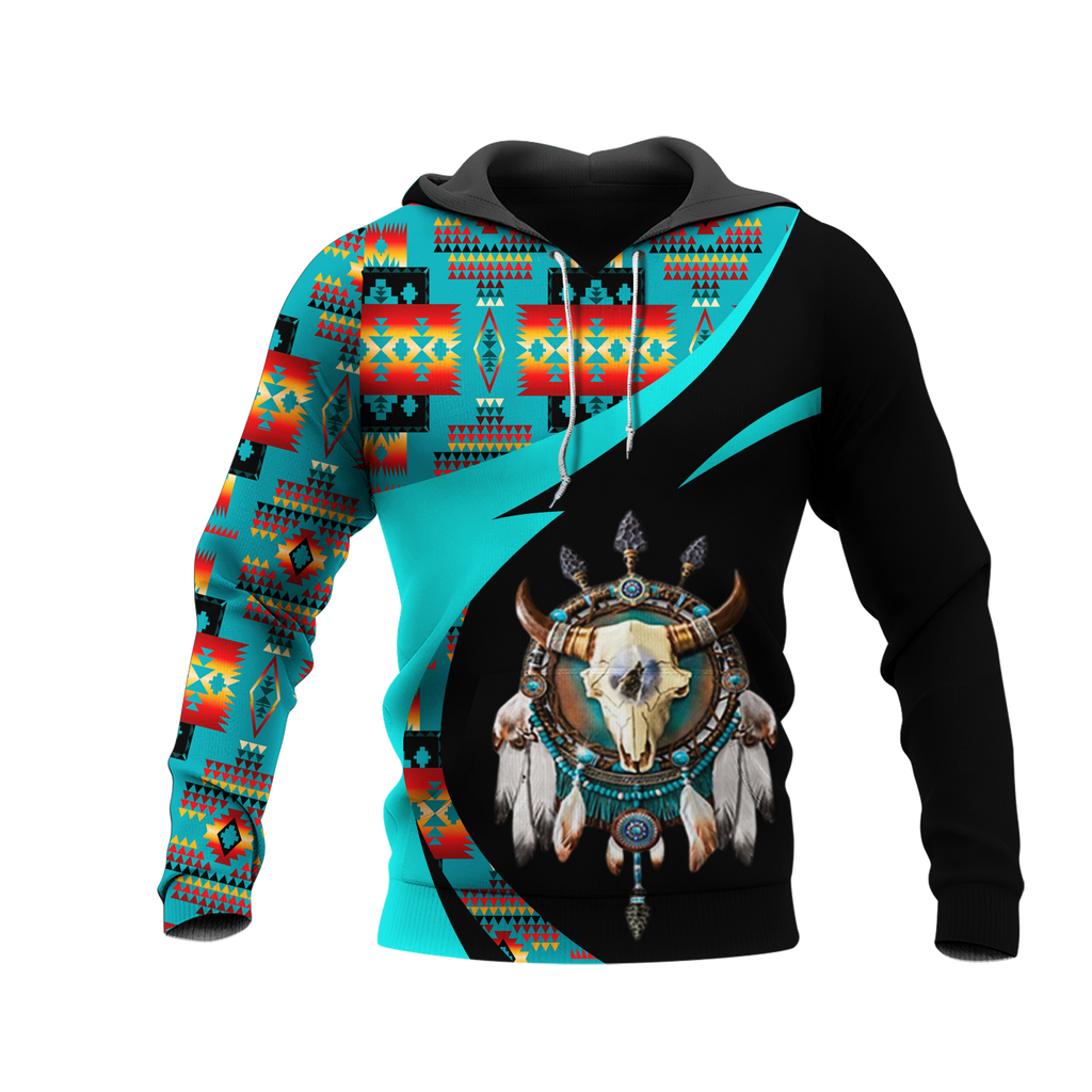 Powwow StoreHD0011333  Pattern Native Pride 3D Hoodie