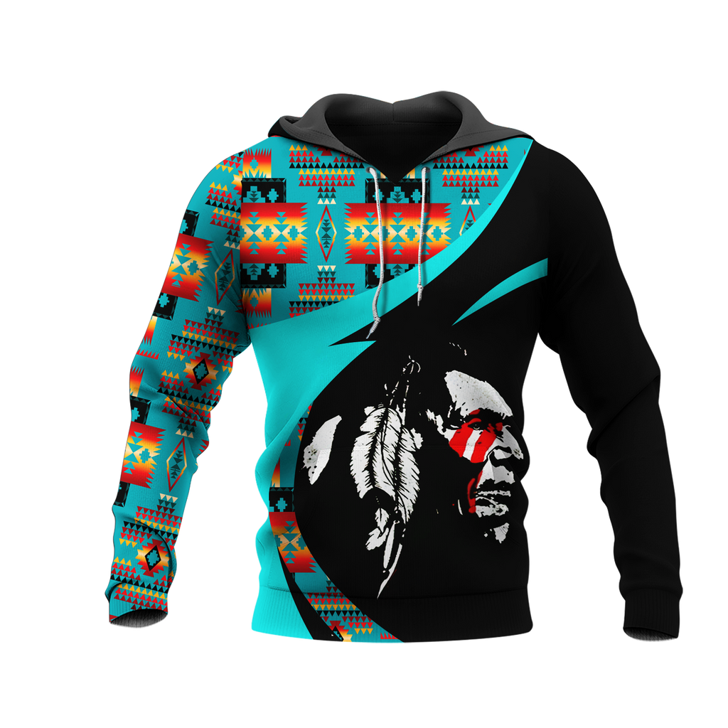 Powwow StoreHD0011331  Pattern Native Pride 3D Hoodie