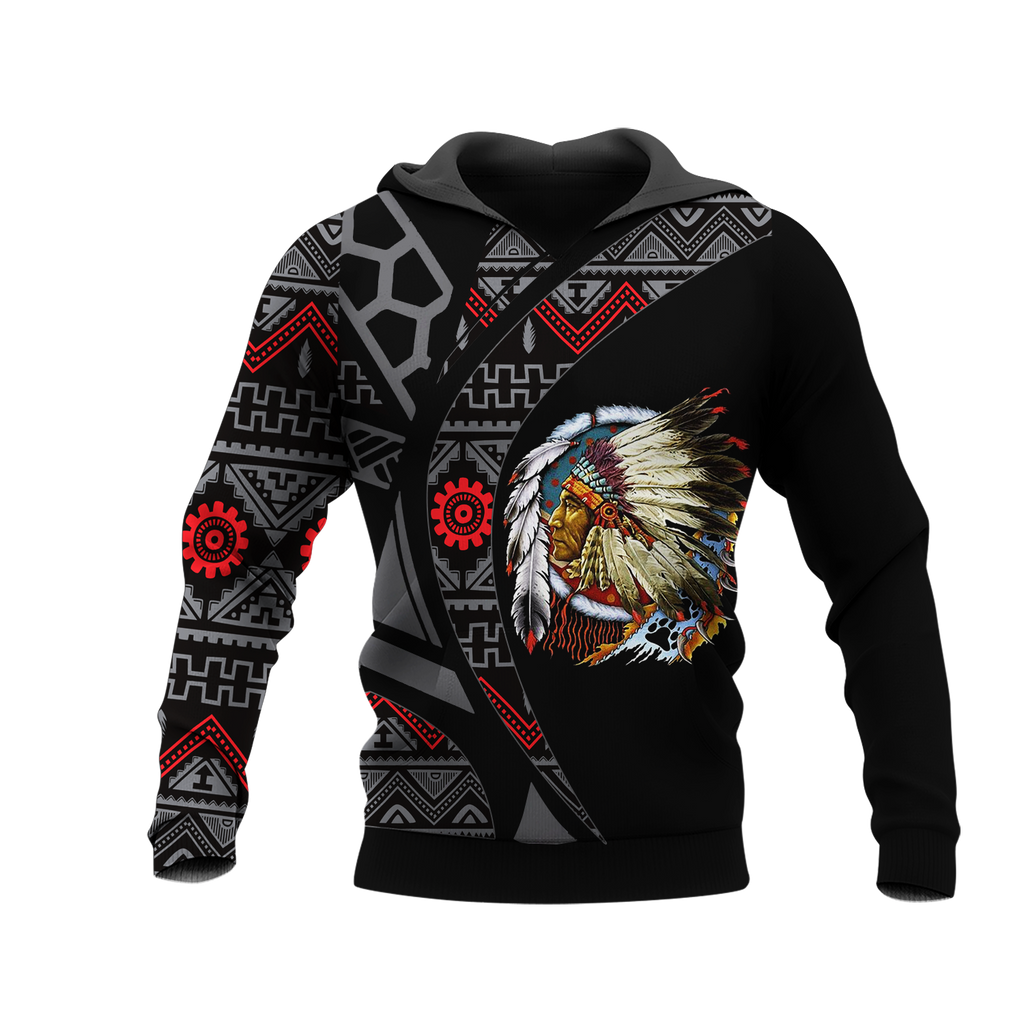 Powwow StoreHD0012445  Pattern Native Pride 3D Hoodie