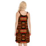 Powwow Storegb nat00046 08 native design womens o neck cami dress