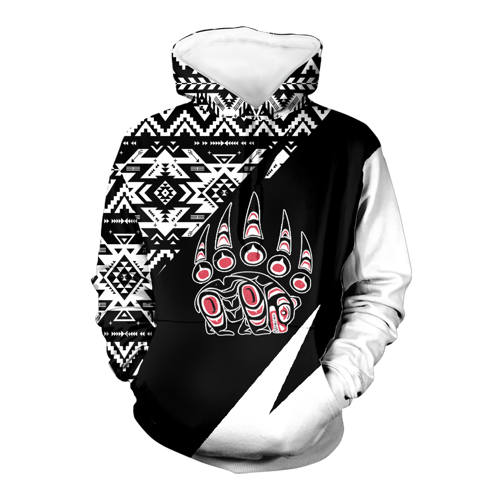 Powwow StoreHD0012130 Pattern Native Pride 3D Hoodie