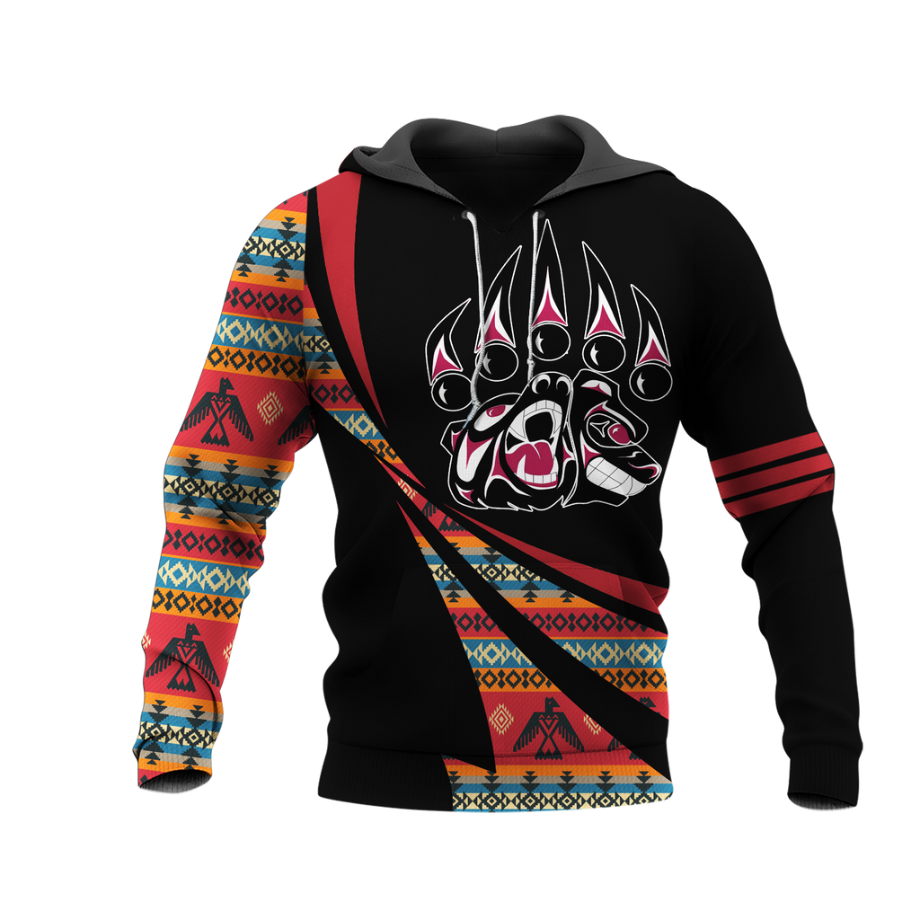 Powwow StoreHD0012041 Pattern Native Pride 3D Hoodie