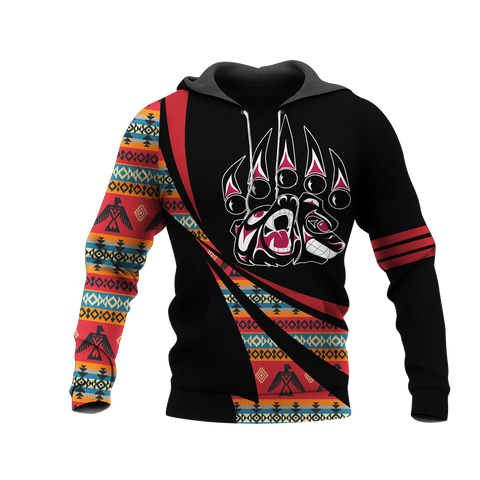 Powwow StoreHD0012041 Pattern Native Pride 3D Hoodie