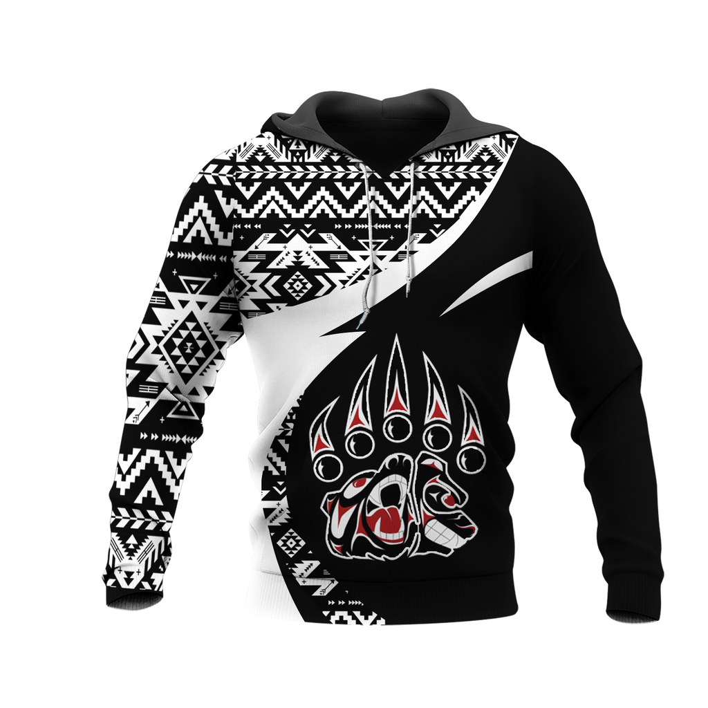 Powwow StoreHD0011270 Pattern Native Pride 3D Hoodie