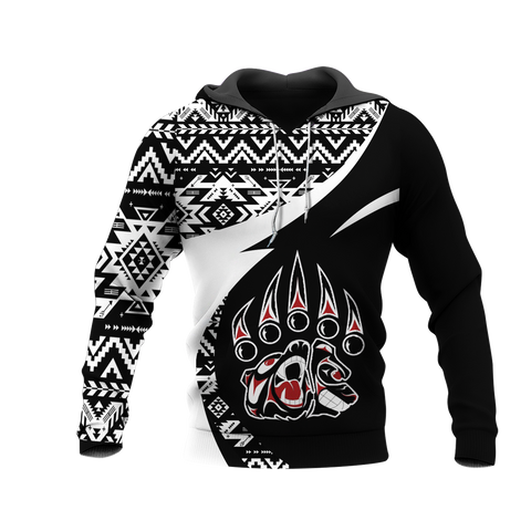 Powwow StoreHD0011270 Pattern Native Pride 3D Hoodie