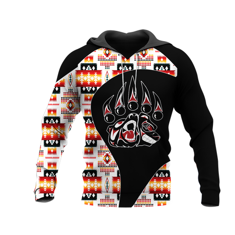 Powwow StoreHD0012467 Pattern Native Pride 3D Hoodie