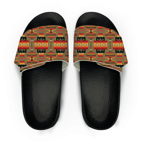 GB-NAT00046-04 Pattern Native American Magic Sticker Slippers