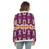 GB-NAT00062-09 Native American Women's Borg Fleece Sweatshirt