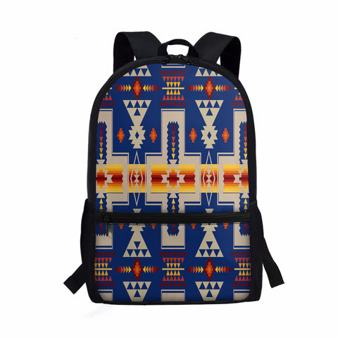 Powwow StoreGBNAT0006204 Pattern Native American Backpack