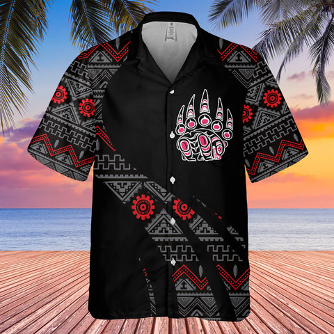 GB-HW000827 Tribe Design Native American Hawaiian Shirt 3D