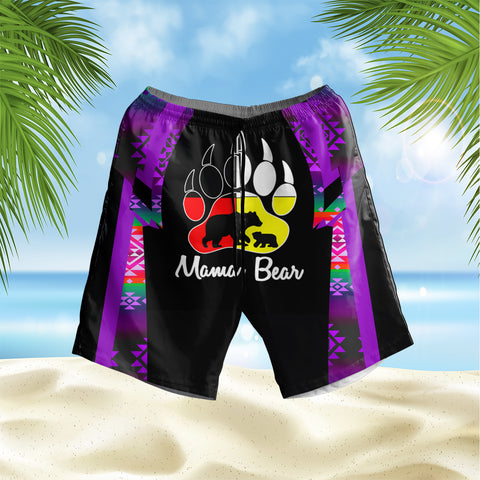 GB-HS00054 Pattern Native Hawaiian Shorts