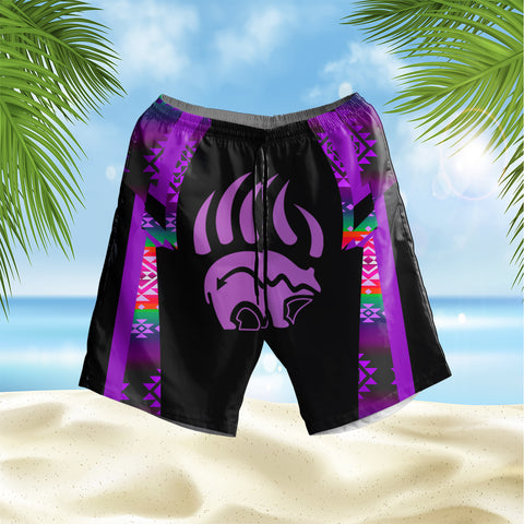 GB-HS00053 Pattern Native Hawaiian Shorts