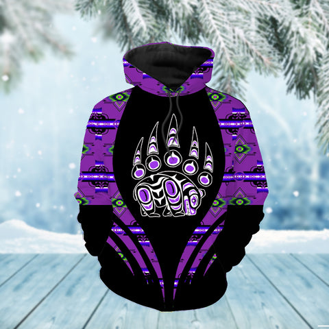 Powwow StoreHD0011784 Pattern Native Pride 3D Hoodie