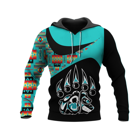 Powwow StoreHD0011716 Pattern Native Pride 3D Hoodie