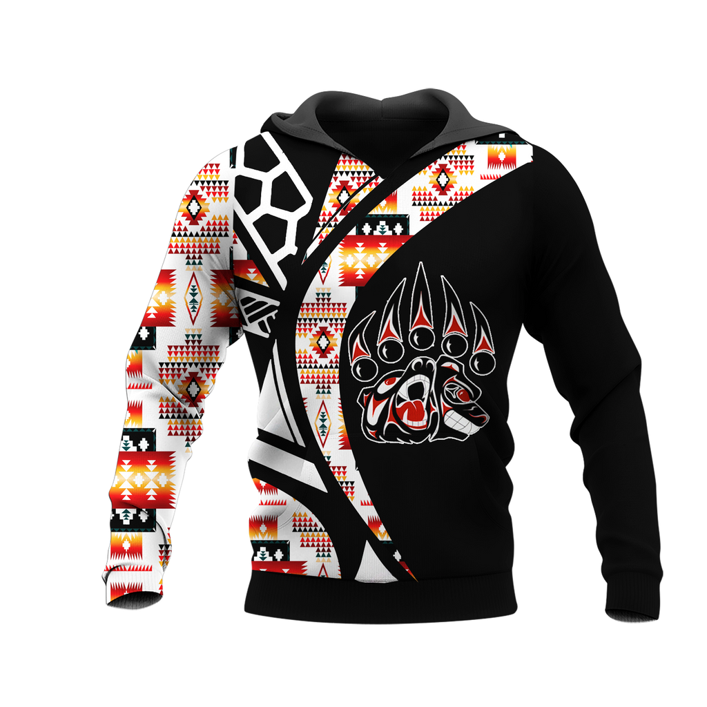 Powwow StoreHD0012451 Pattern Native Pride 3D Hoodie