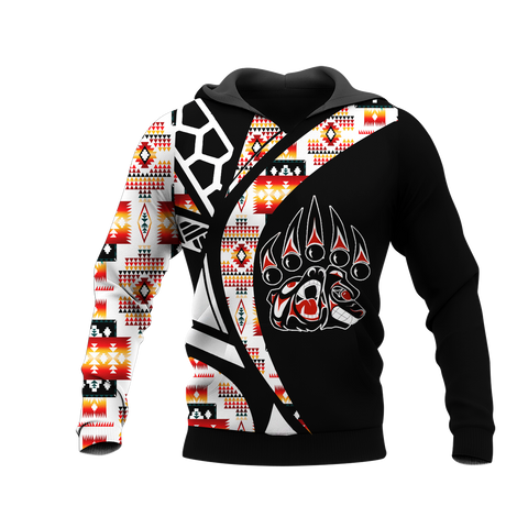 Powwow StoreHD0012451 Pattern Native Pride 3D Hoodie