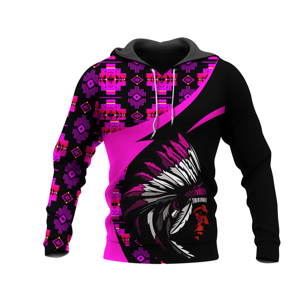 Powwow StoreHD0011366  Pattern Native Pride 3D Hoodie