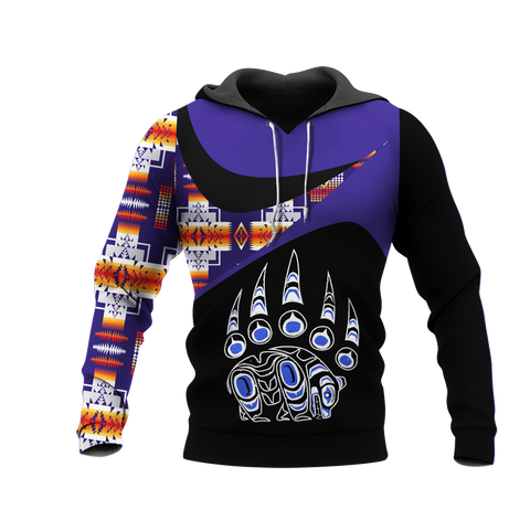 Powwow StoreHD0011720 Pattern Native Pride 3D Hoodie