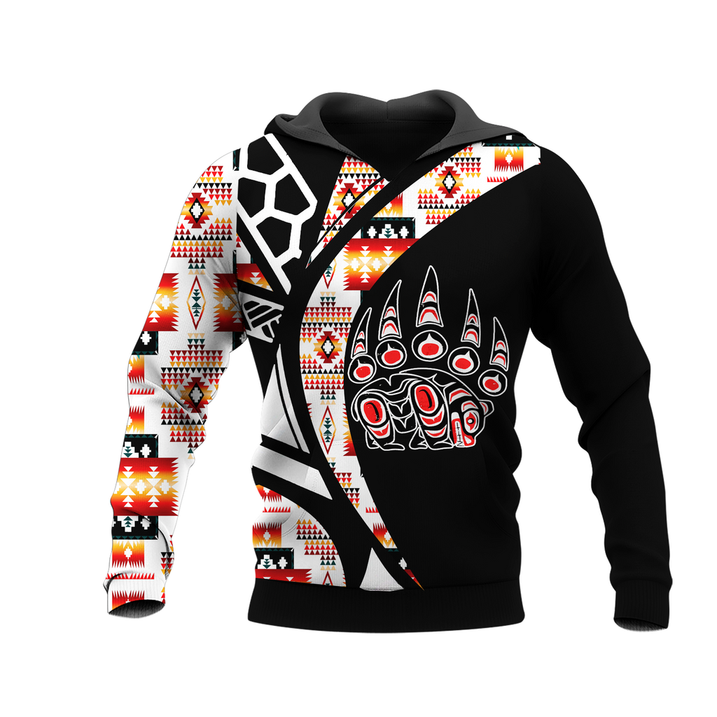 Powwow StoreHD0012455 Pattern Native Pride 3D Hoodie