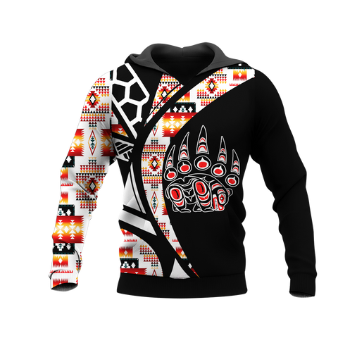 Powwow StoreHD0012455 Pattern Native Pride 3D Hoodie