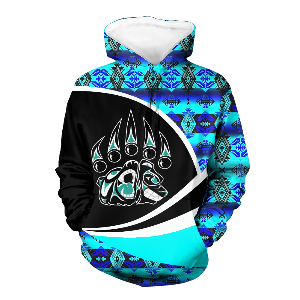 Powwow StoreHD0011342  Pattern Native Pride 3D Hoodie