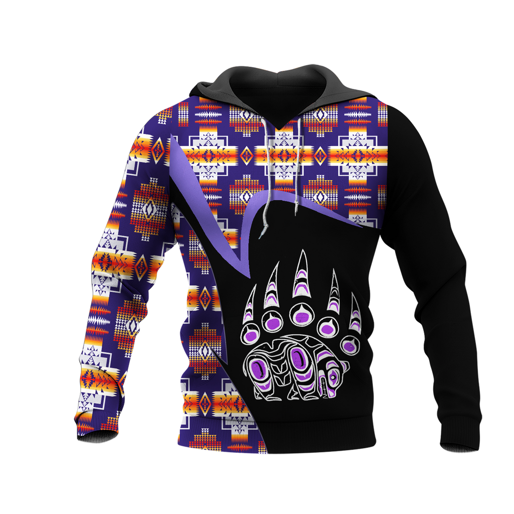 Powwow StoreHD0011521 Pattern Native Pride 3D Hoodie