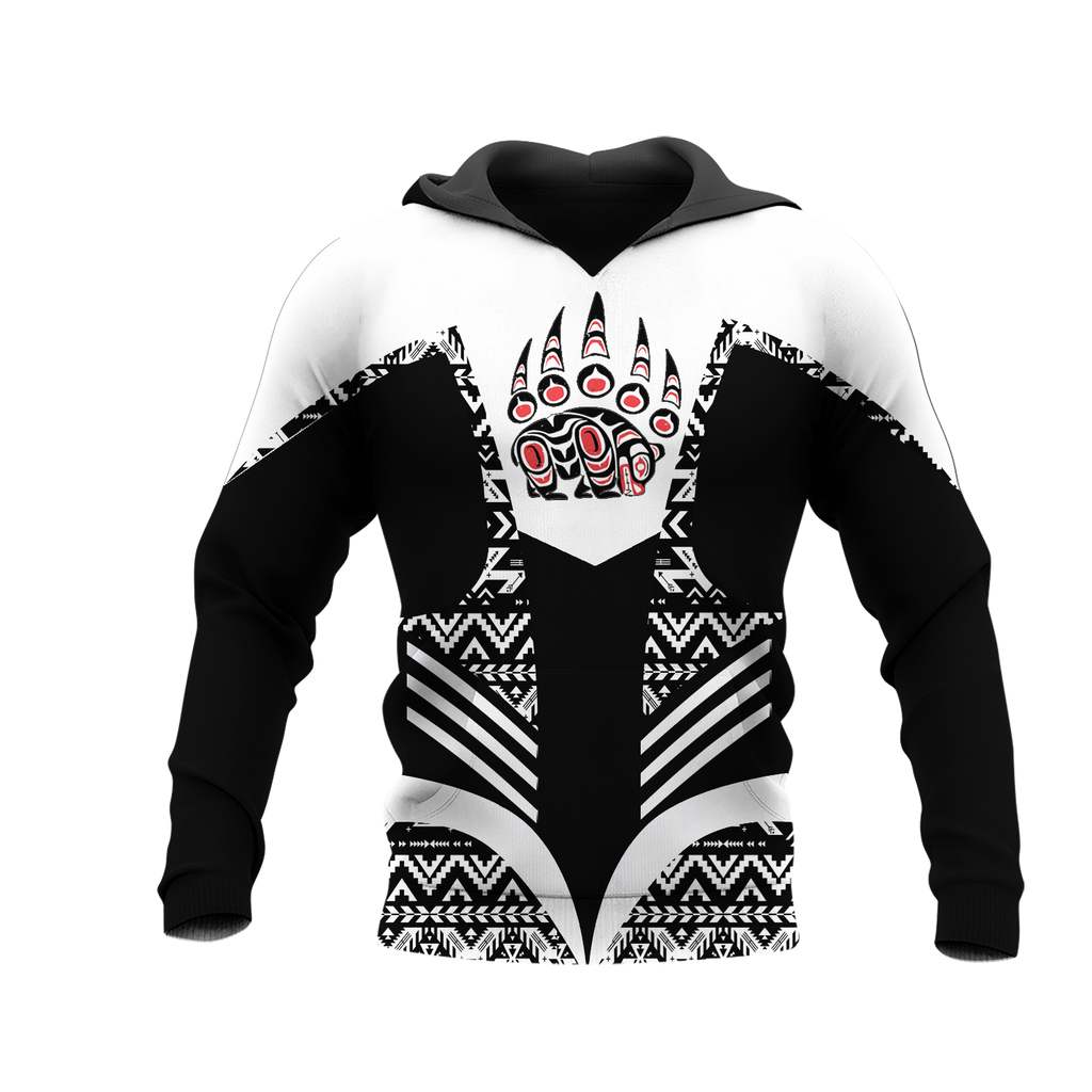 Powwow StoreHD001168 Pattern Native Pride 3D Hoodie