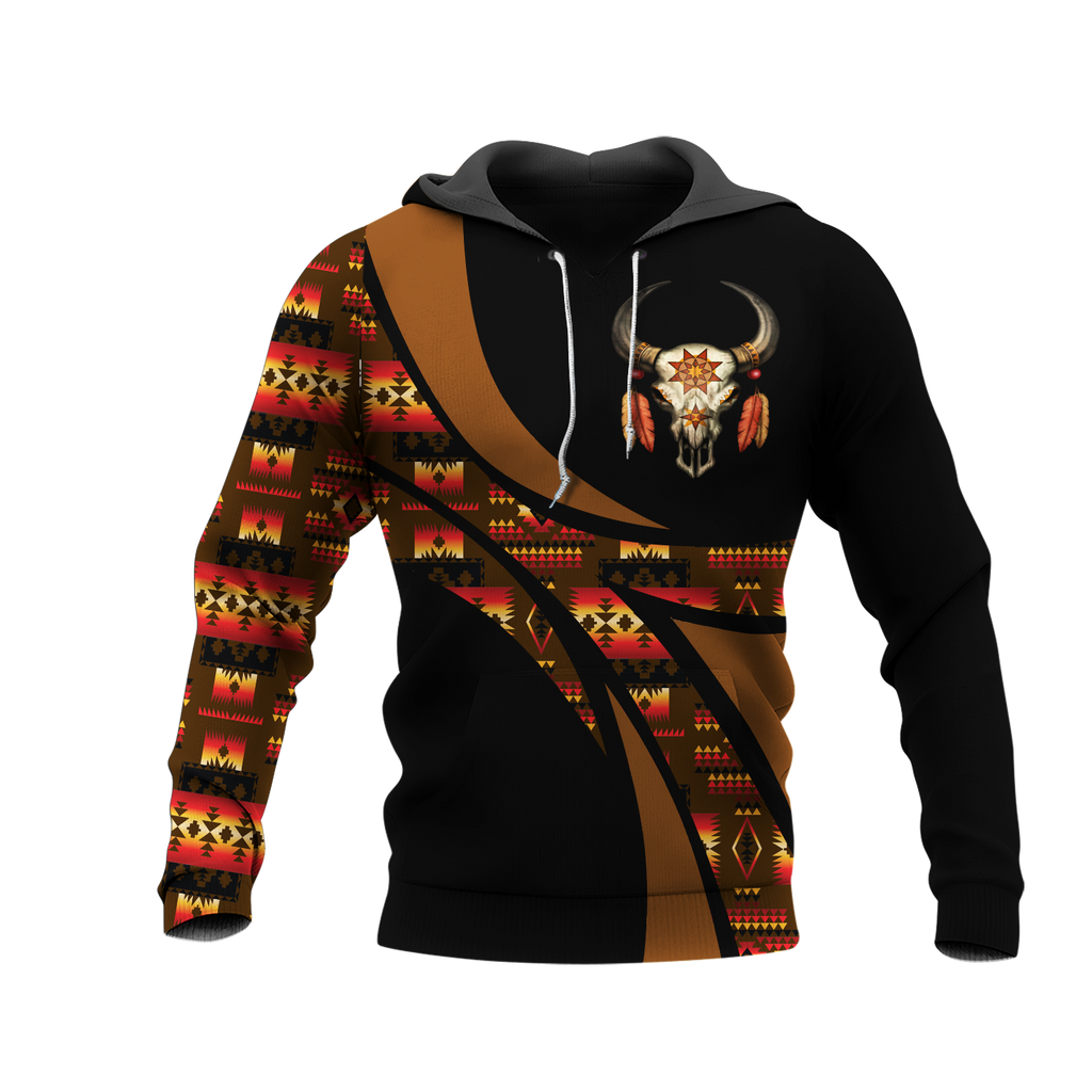 Powwow StoreHD0011833 Pattern Native Pride 3D Hoodie