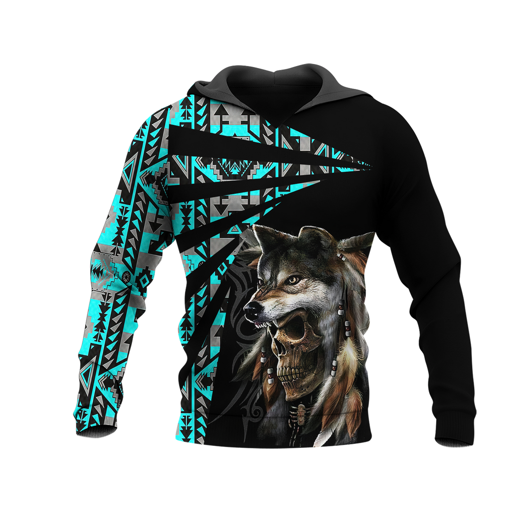 Powwow StoreHD0011887 Pattern Native Pride 3D Hoodie