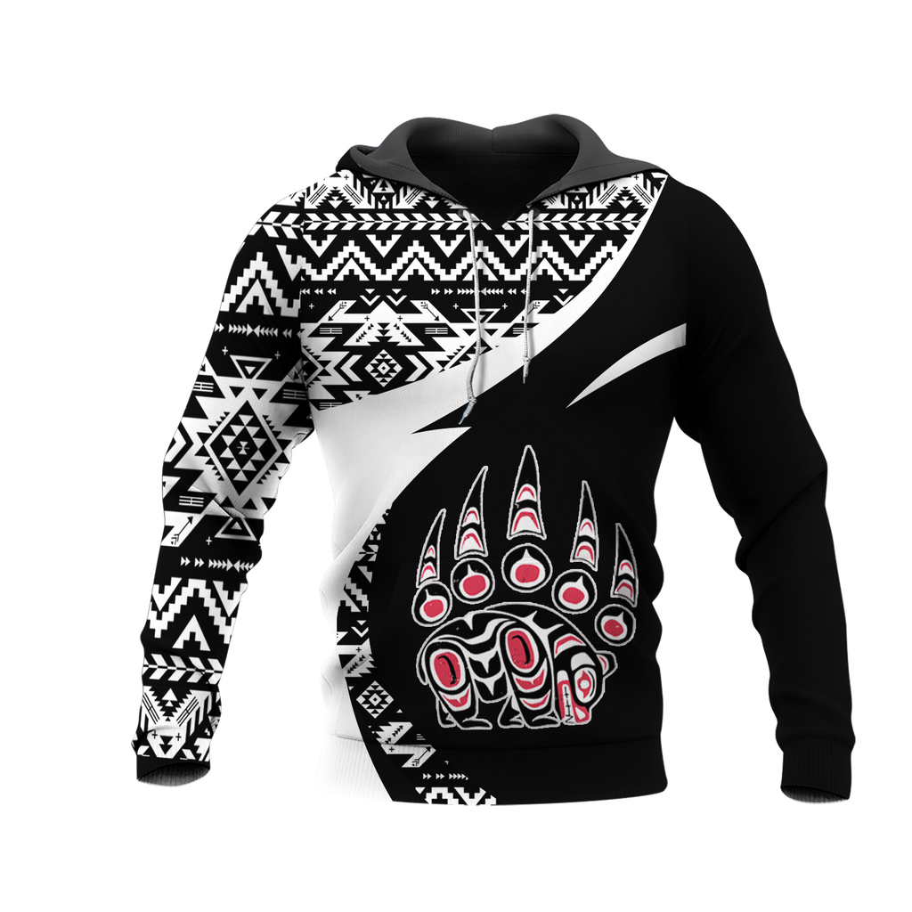 Powwow StoreHD0011272 Pattern Native Pride 3D Hoodie