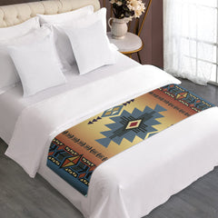 Powwow StoreGBNAT00057 Pattern Native American Bed Runner