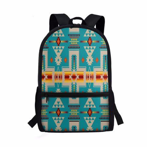 Powwow StoreGBNAT0006205  Pattern Native American Backpack