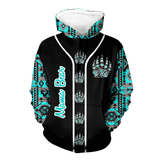 Powwow StoreHD0011917 Pattern Native Pride 3D Hoodie