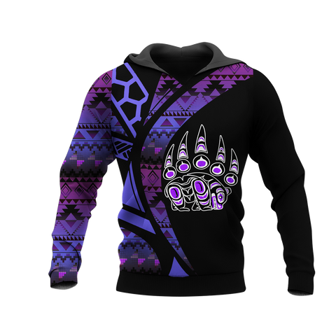 Powwow StoreHD0012456 Pattern Native Pride 3D Hoodie