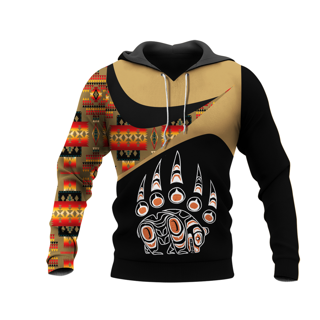 Powwow StoreHD0011723 Pattern Native Pride 3D Hoodie