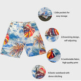 HSM020 Wolf Chief Native American Hawaiian Shorts