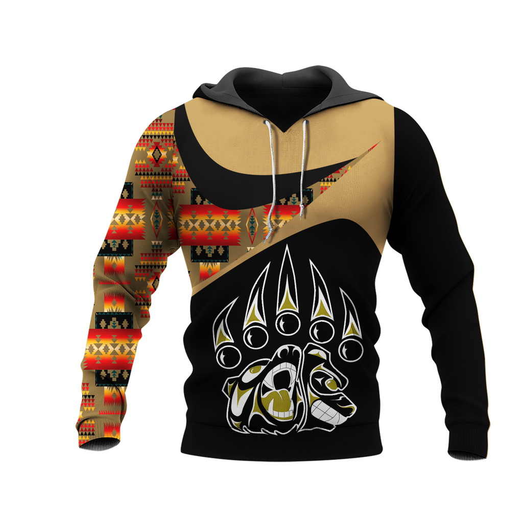 Powwow StoreHD0011724 Pattern Native Pride 3D Hoodie