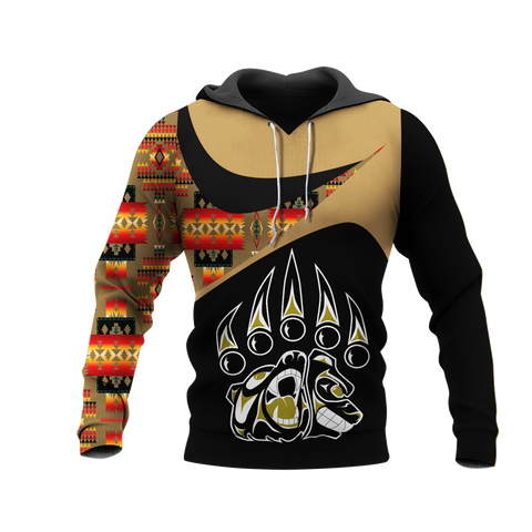 Powwow StoreHD0011724 Pattern Native Pride 3D Hoodie