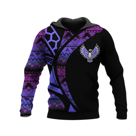 Powwow StoreHD0012459 Pattern Native Pride 3D Hoodie