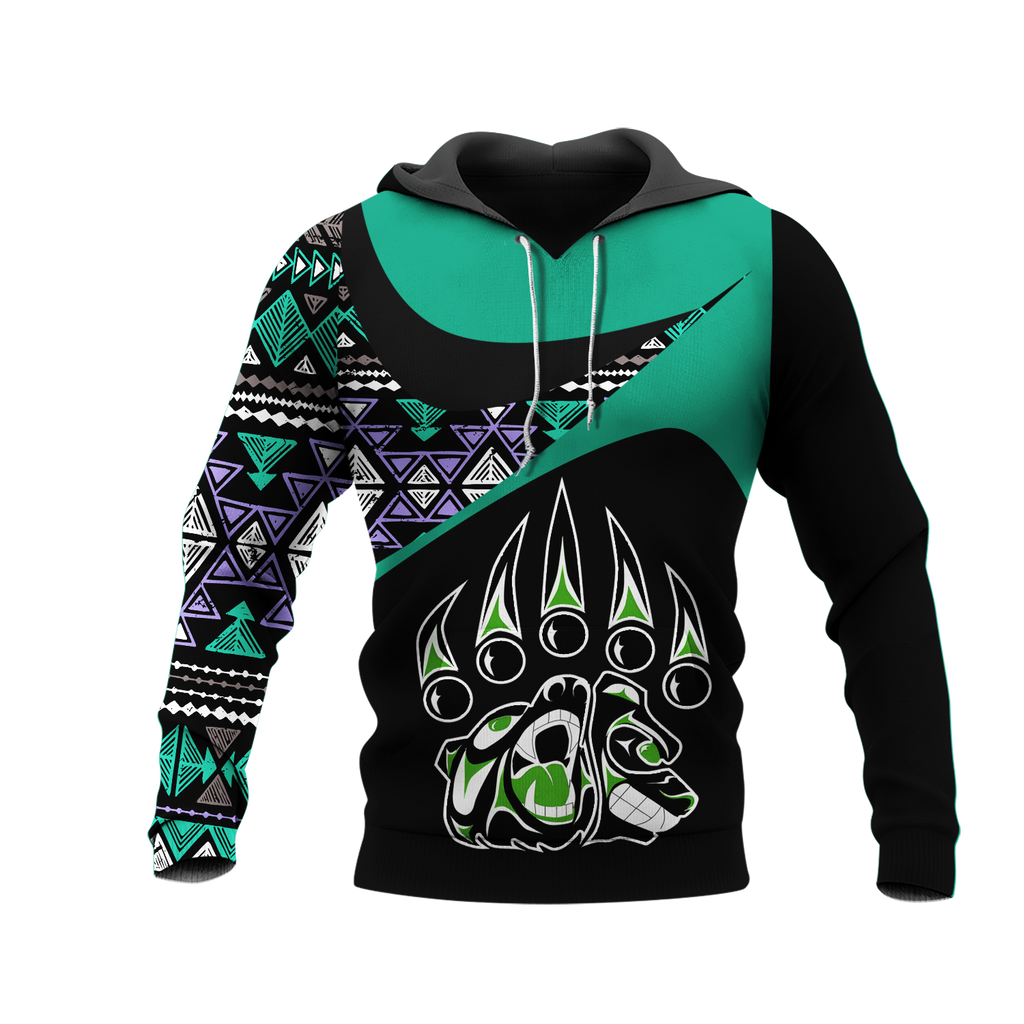 Powwow StoreHD0011728 Pattern Native Pride 3D Hoodie