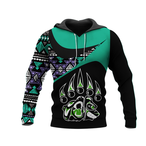 Powwow StoreHD0011728 Pattern Native Pride 3D Hoodie