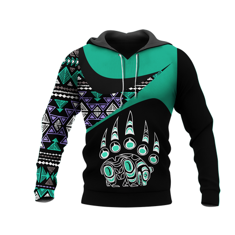 Powwow StoreHD0011729 Pattern Native Pride 3D Hoodie