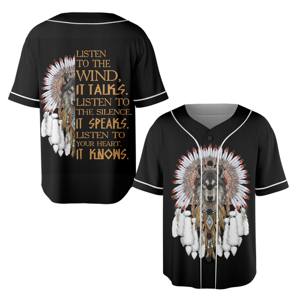 GB-NAT00446 Pattern Native Baseball Jersey – Powwow Store